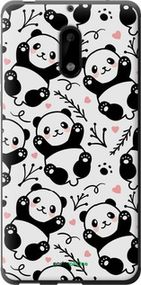 Чохол на Nokia 6 Панди "4318t-898-2448"