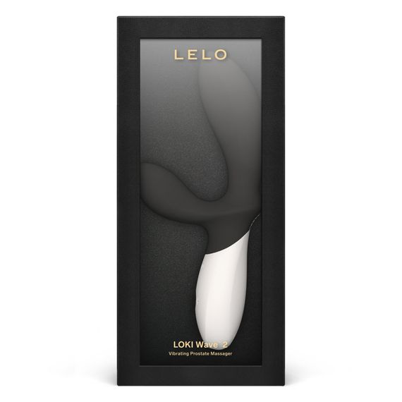 Массажер простаты LELO Loki Wave 2 Black, 2 мотора, манящее движение + вибрация | Зображення 3