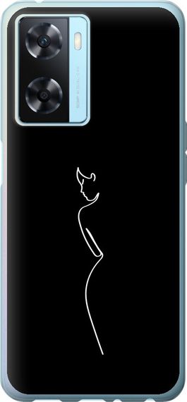 Чехол на Oppo A57s Силуэт1 "4590u-2931-17620"