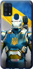 Чехол на Samsung Galaxy M31 M315F Украинский киборг "980u-1907-17620"