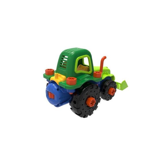 Конструктор EDU-Toys Трактор з інструментами (JS030) | Зображення 2