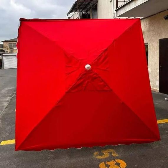 Зонт квадратный 3*3м Красный