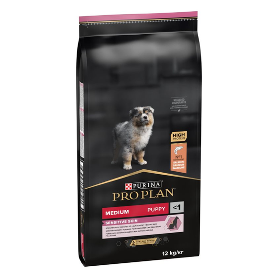 Сухий корм Purina Pro Plan Sensitive Skin для цуценят середніх порід гіпоалергенний з лососем та рисом 12 кг | Зображення 3