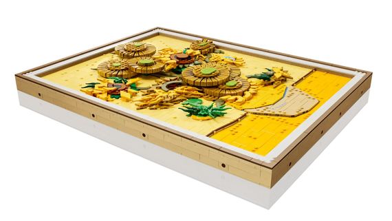 Конструктор LEGO ART Vincent van Gogh — Подсолнухи 31215 | Зображення 4