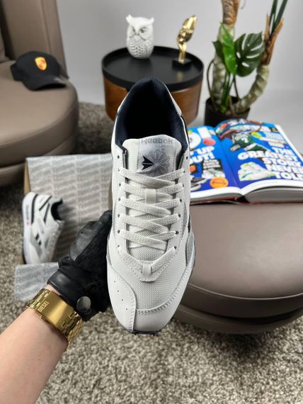 Чоловічі кросівки замша  bok Classic LX2200 White Blackвесна / лето / осень A3653 43 27.5 см | Зображення 4