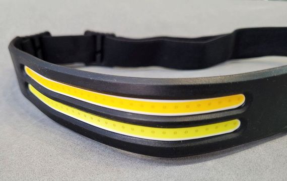 Мощный качественный аккумуляторный налобный фонарь COBA CB-689-2 гибкий фонарик на голову с датчиком движения | Зображення 4
