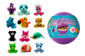 М'яка іграшка-сюрприз у кулі SU03889-5024 S15 12 видів, в асортименті SURPRIZAMALS