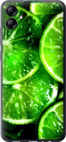 Чохол на Samsung Galaxy A04e A042F Зелені часточки лимона "852u-2908-2448"