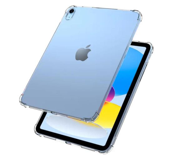 Силиконовый чехол бампер Primolux Silicone для планшета Apple iPad 11" (A16) 2025 - Clear | Зображення 1