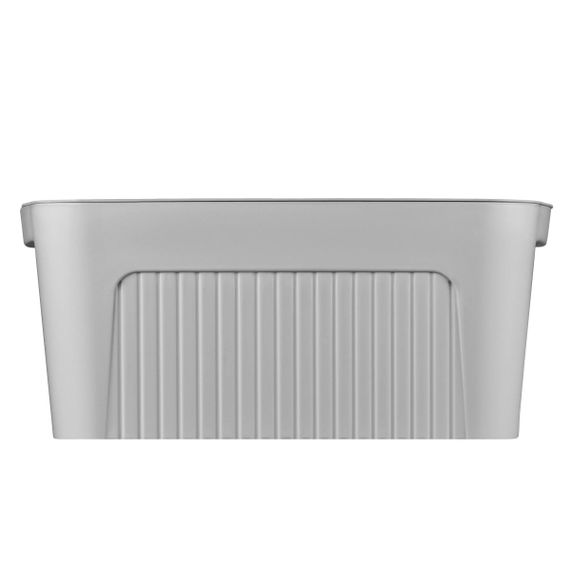 Ящик с крышкой для хранения Ardesto ARHC2506G 32х21.5х14 см серый | Зображення 2