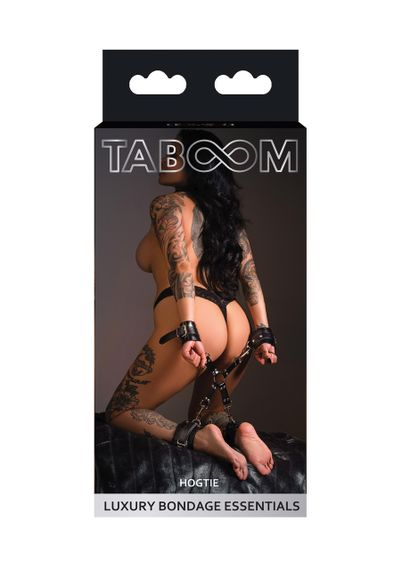 Хрестовина для фіксації Hogtie чорна Taboom Sex Aura | Зображення 3