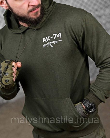 Тактическая худи MAKLIN   АК-74 олива ДЛ7064 | Зображення 4
