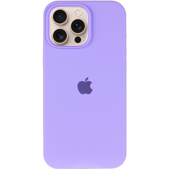 Чехол Silicone Case Full Protective (AA) для Apple iPhone 16 Pro Max (6.9") Сиреневый / Dasheen | Зображення 1