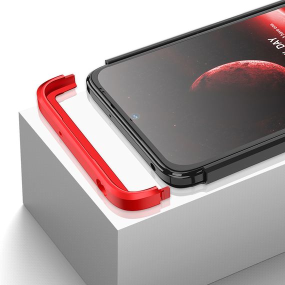 Чохол GKK 360 градусів для Poco M5 колір Синій | Зображення 6