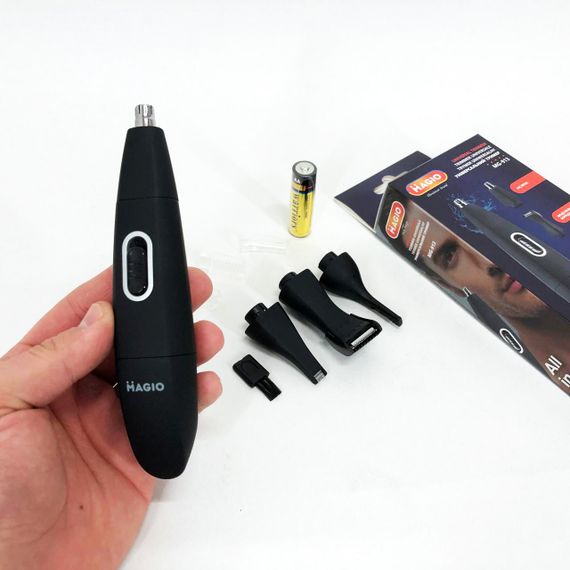 Профессиональное бритье MAGIO, Профессиональная электробритва с насадками, Портативное бритье UR-33 | Зображення 4