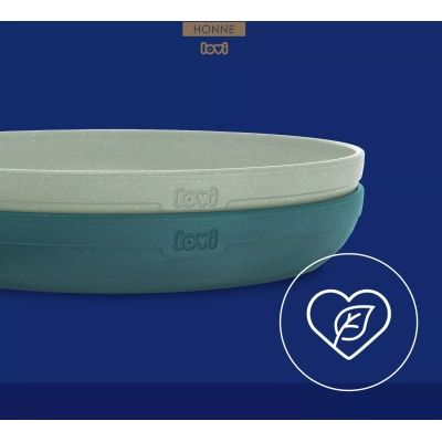 Тарілка дитяча Lovi Pistachio М&apos;ятні 2 шт (21/530_gre) | Зображення 4