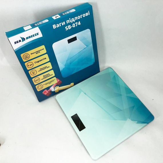 Напольные весы для дома качественные SeaBreeze, Весы для определения веса измерения тела IX-24 | Зображення 7