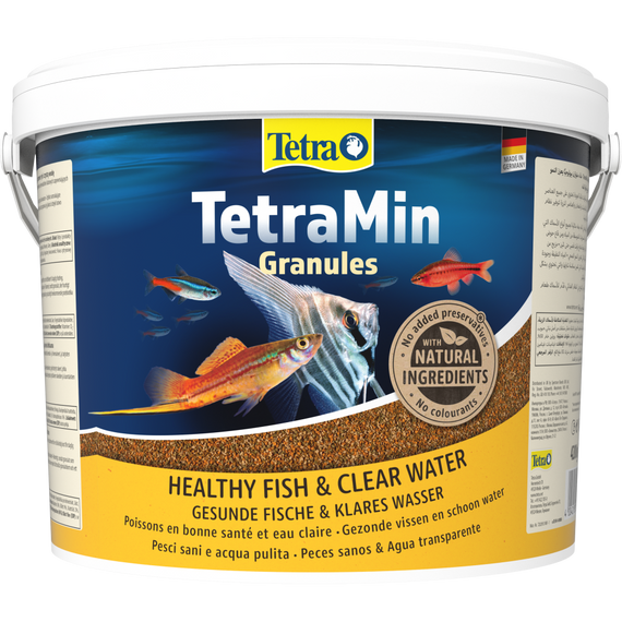 Корм Tetra Min Granules для акваріумних рибок гранули 4,2 кг/ 10 л