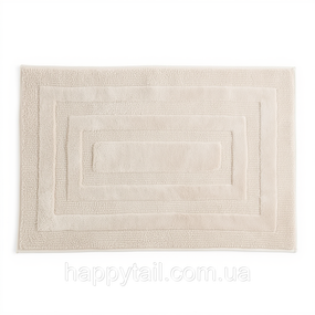 Коврик для ванной комнаты из микрофибры серый 60x90 см CH-1806-30G