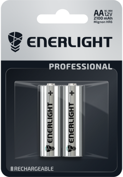 Акумулятор ENERLIGHT PROFESSIONAL AA 2100MAH BLI 2
