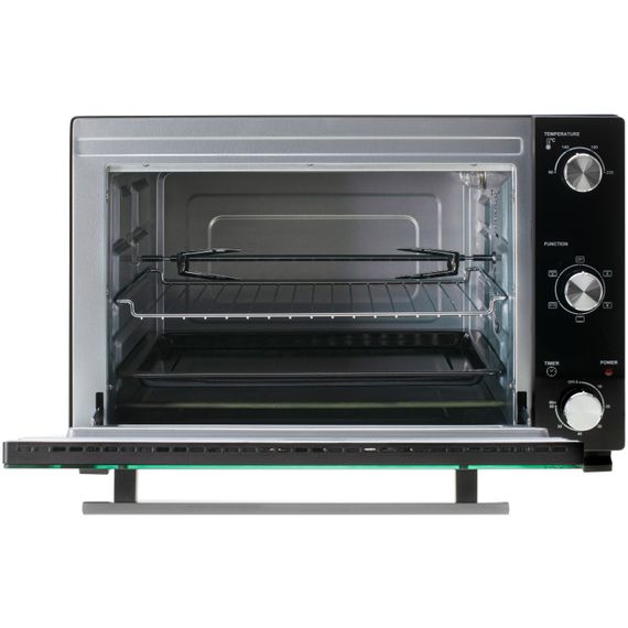 Електрична піч Adler AD 6025 1500Вт/ 35л /електроплита/ механічне керування/чорна | Зображення 3