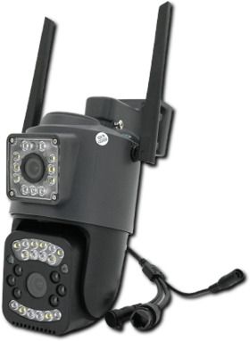 Камера відеоспостереження 4G з двома лінзами XPRO SC03 V380pro (44579-SC03_1117)