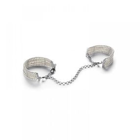 Браслеты-наручники PLASIR Nacre белый жемчуг Bijoux Indiscrets sexstyle
