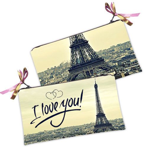 Косметичка жіноча I love you! 20х12 см (K_16L023)