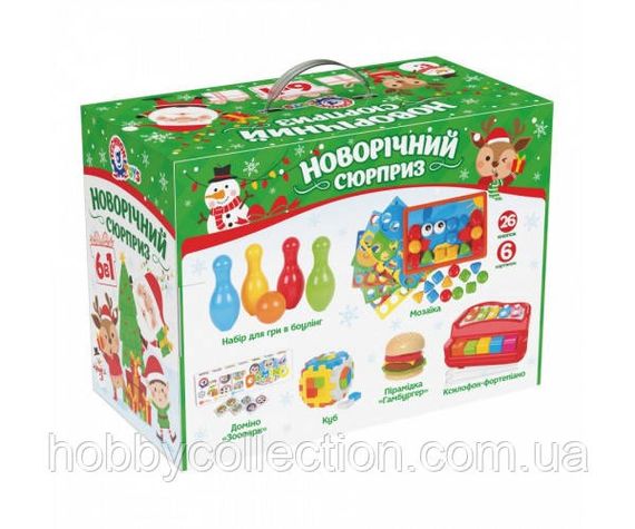 Новорічний набір іграшок ТехноК, арт.8829 | Зображення 1