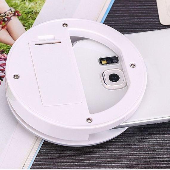 Світлодіодне кільце для селфи Primo XJ-01 Selfie підсвічування - White | Зображення 5