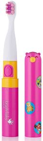 Дитяча електрична зубна щітка Brush-Baby Go Kidz - Boxed з ковпачком Рожевий