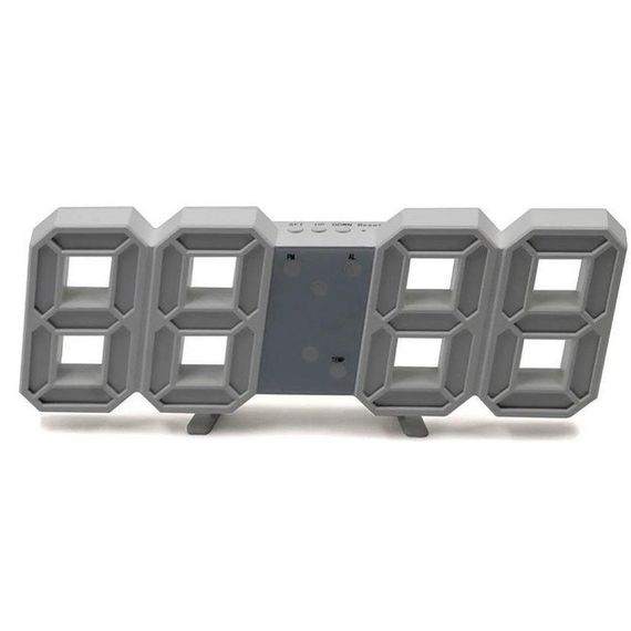 Зеркальные часы настольные LY-1089, Электронные зеркальные часы настольные vst, Умные EQ-155 настольные часы | Зображення 1