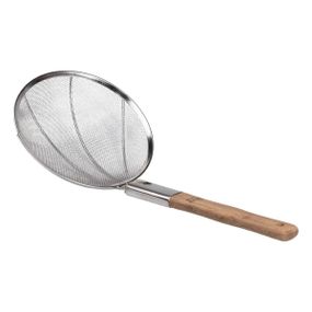 Шумівка "павук" з дерев'яною ручкою Ø 24 см для фритюру та вока HP-19-19-24CM