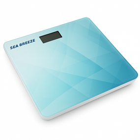 Весы для контроля потери веса SeaBreeze SB-074 180 кг, Весы напольные красивые напольные хорошие PF-81