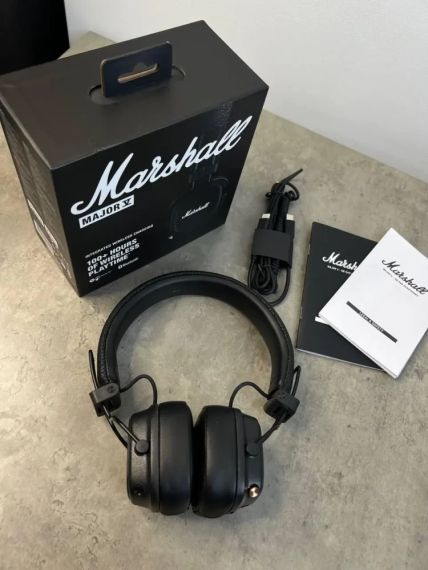 Навушники Marshall Major V Black | Зображення 3