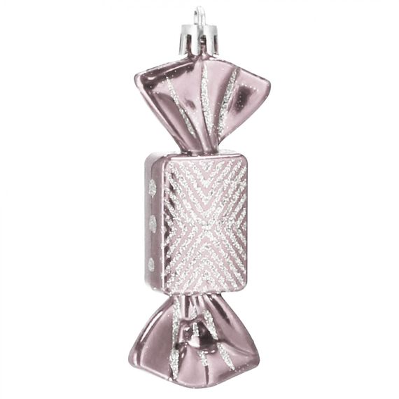 Набір ялинкових іграшок Springos h=8 см 5 шт CA0164 | Зображення 1