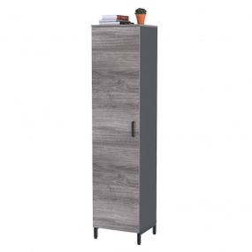 Шкаф офисный Loft Design LT-450-1900 антрацит дуб палена