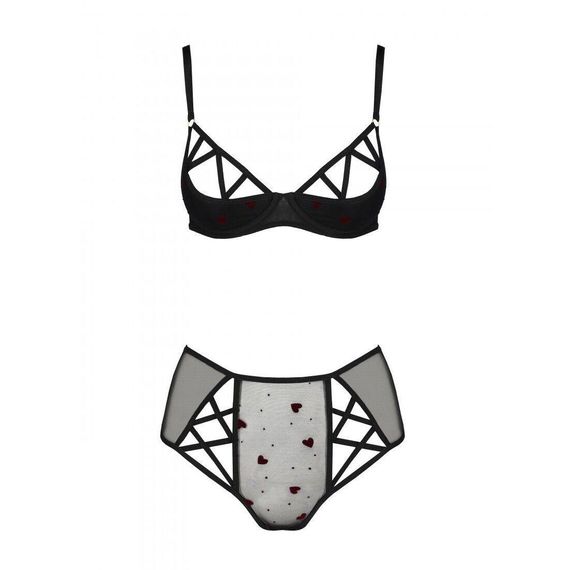Еротичний комплект з малюнком LOVELIA BIKINI black S/M - Passion | Зображення 2
