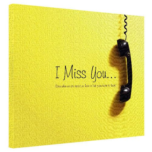 Картина на полотні 40х50 I miss you... (H4050_YM008)