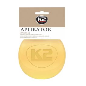 Губка-аппликатор для восков и полиролей K2 Gold Aplikator желтая (L710)