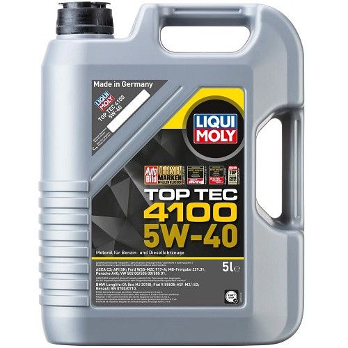 Моторне мастило 5W-40 LIQUI MOLY TOP TEC 4100 5л