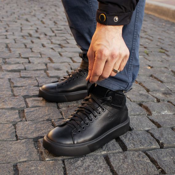 Зимние кожаные кеды Ed-Ge – покупай лучшее | Зображення 6