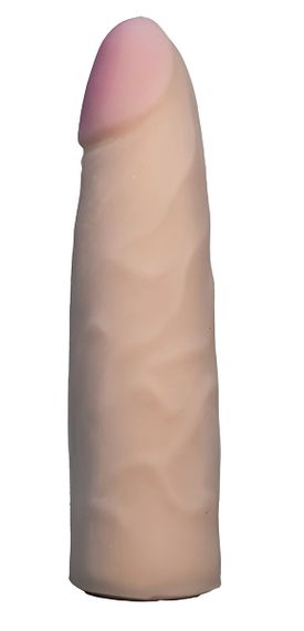 Насадка для страпона тілесна EGZO CIBERSKIN NSTR01 ( 17 см х 4 см ) Sex Aura | Зображення 2