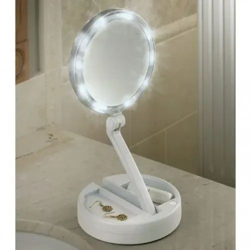 Дзеркало для макіяжу з LED підсвічуванням My Foldaway Mirror | Зображення 3