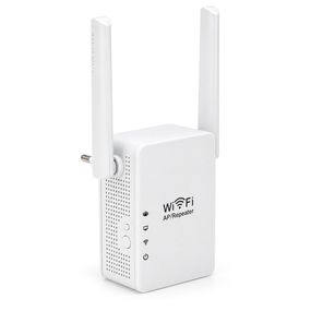 Підсилювач WiFi сигналу з 2-ма антенами LV-WR13, живлення 220V, 300Mbps