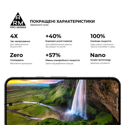 Стекло защитное Armorstandart Pro Google Pixel 10 5G / 10 Pro 5G (ARM87294) | Зображення 4