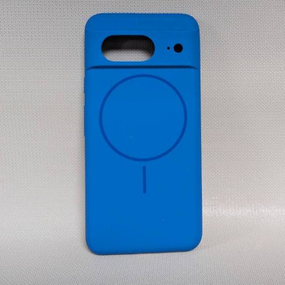 Чохол Google Pixel 8 MagSafe м'який Софт Тач Протиударный Синій