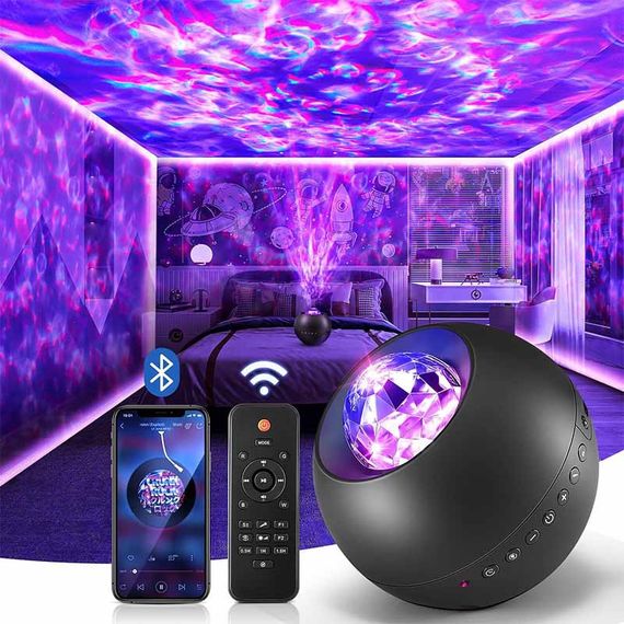 Проєктор-нічник Ocean Dream E14 with Bluetooth and Remote Control | Зображення 1