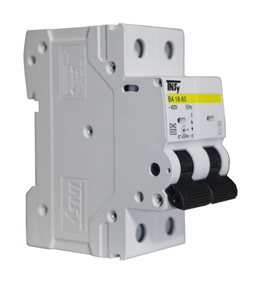 Автоматичний вимикач ВА18-60 2Р 40А 6кА х-ка D Ny95504795 | Зображення 2