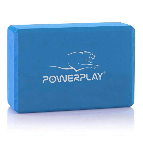 Блок для йоги PowerPlay 4006 Yoga Brick Синій